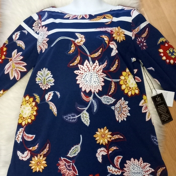 DG2 by Diane Gilman Striped Floral Top - Picture 10 of 15